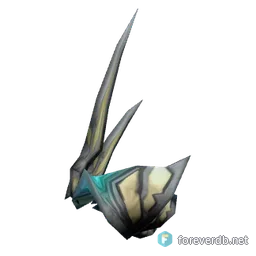 Premier Marshal's Voidcloth Mantle, rendered from the Forever client