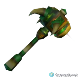 Hammer of Bestial Fury, rendered from the Forever client