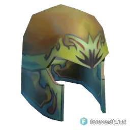 Helm of the Pathfinder, rendered from the Forever client