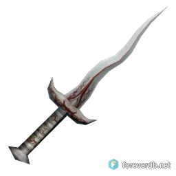 Searing Dagger, rendered from the Forever client
