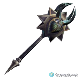 Mace of Unending Life, rendered from the Forever client