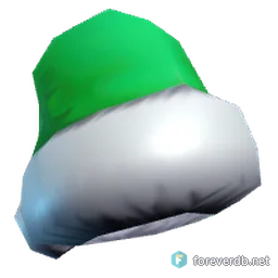 Green Winter Hat, rendered from the Forever client