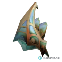 Genesis Shoulderpads, rendered from the Forever client