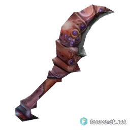 Blessed Qiraji Pugio, rendered from the Forever client