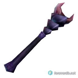 Royal Scepter of Vek'lor, rendered from the Forever client