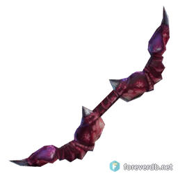 Huhuran's Stinger, rendered from the Forever client