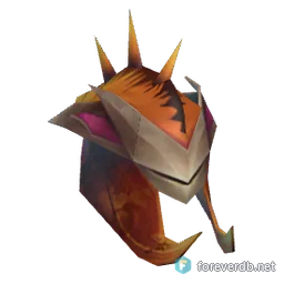 Avenger's Crown, rendered from the Forever client