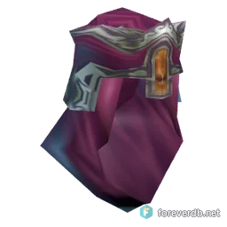 Soulforge Helm, rendered from the Forever client