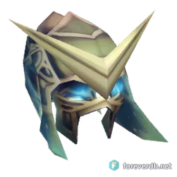 Deathdealer's Helm, rendered from the Forever client