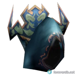 Deathmist Mask, rendered from the Forever client