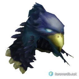Feralheart Cowl, rendered from the Forever client