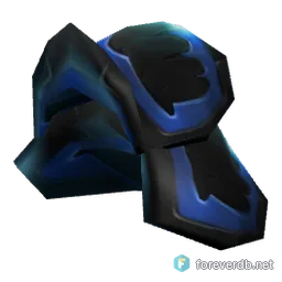 Darkmantle Spaulders, rendered from the Forever client