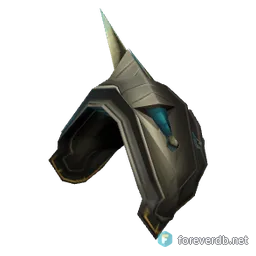 Bonescythe Pauldrons, rendered from the Forever client