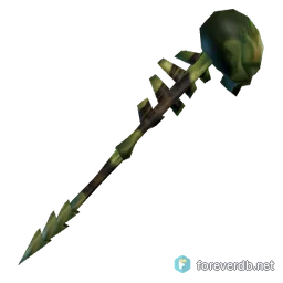 Swampspine Crusher, rendered from the Forever client
