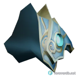 Shoulderpads of Faith, rendered from the Forever client