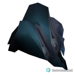 Dreadnaught Pauldrons, rendered from the Forever client