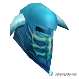 Icebane Helmet, rendered from the Forever client