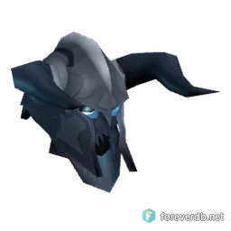 Dreadnaught Helmet, rendered from the Forever client