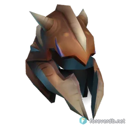 Cryptstalker Headpiece, rendered from the Forever client