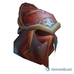 Premier Lunarhide Headguard, rendered from the Forever client