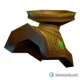 Mantle of the Fire Festival, rendered from the Forever client