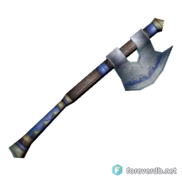 Grinning Axe, rendered from the Forever client