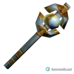 Torch of Holy Flame, rendered from the Forever client