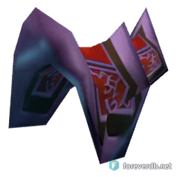 Felcloth Shoulders, rendered from the Forever client