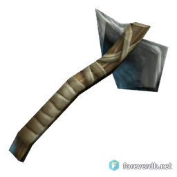 Stone Tomahawk, rendered from the Forever client