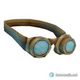 Goggles of Gem Hunting, rendered from the Forever client