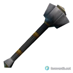 Blackrock Mace, rendered from the Forever client