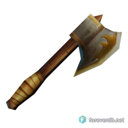 Defender Axe, rendered from the Forever client