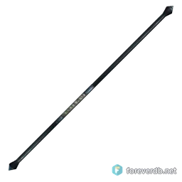 Smooth Walking Staff, rendered from the Forever client