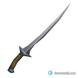 Feral Blade, rendered from the Forever client