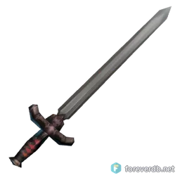 Sword of Decay, rendered from the Forever client