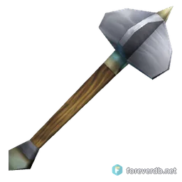 Worn Mace, rendered from the Forever client