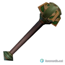 Crested Scepter, rendered from the Forever client