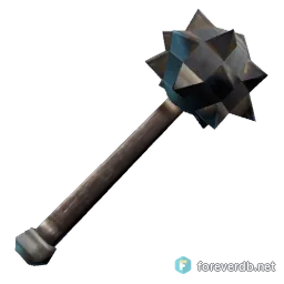 Big Black Mace, rendered from the Forever client