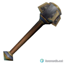 Grave Scepter, rendered from the Forever client