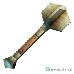Leaden Mace, rendered from the Forever client