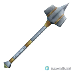 Dense Triangle Mace, rendered from the Forever client