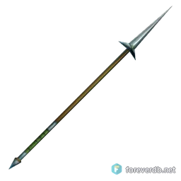 Poison-tipped Bone Spear, rendered from the Forever client