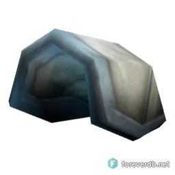 Flintrock Shoulders, rendered from the Forever client