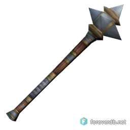 Heavy Gnoll War Club, rendered from the Forever client