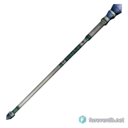 Healer's Staff, rendered from the Forever client