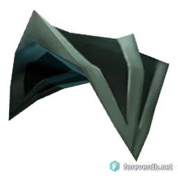 Green Silken Shoulders, rendered from the Forever client