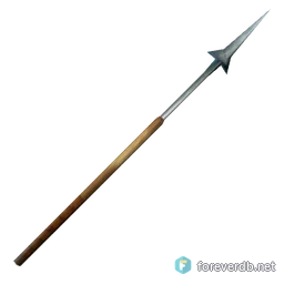 Impaling Harpoon, rendered from the Forever client