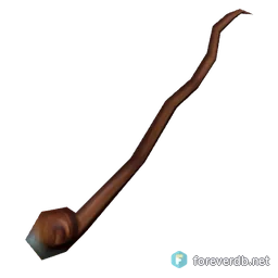Excavation Rod, rendered from the Forever client