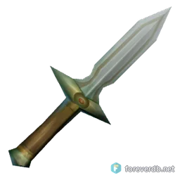 Cross Dagger, rendered from the Forever client