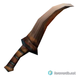 Giant Tarantula Fang, rendered from the Forever client